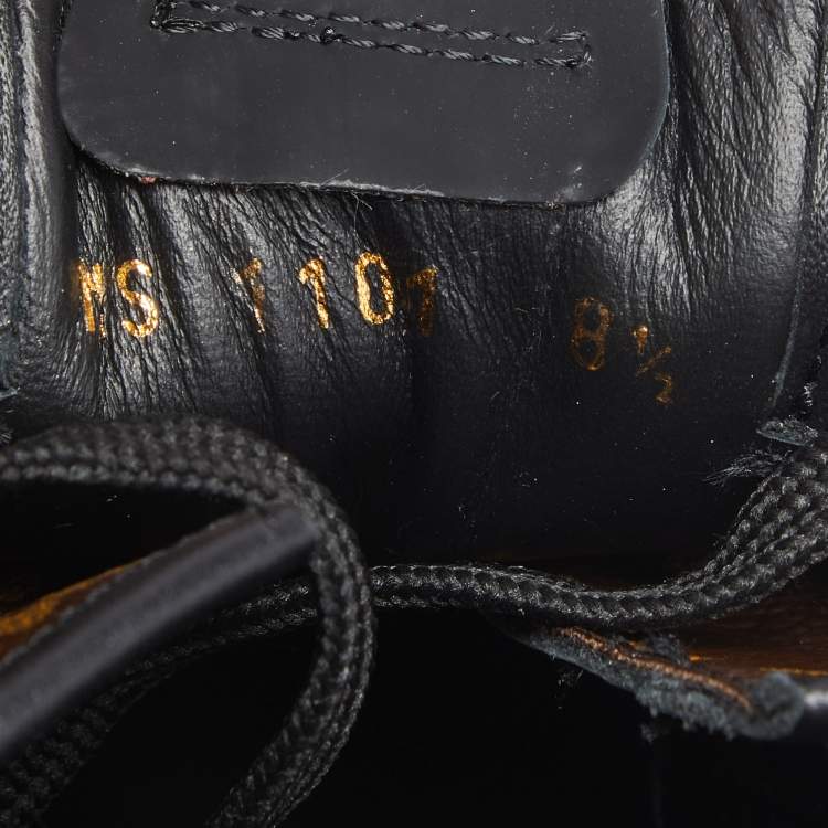 Pre Owned Louis Vuitton Brown Monogram Canvas  And Leather Slalom Low Top Sneakers Size 42.5