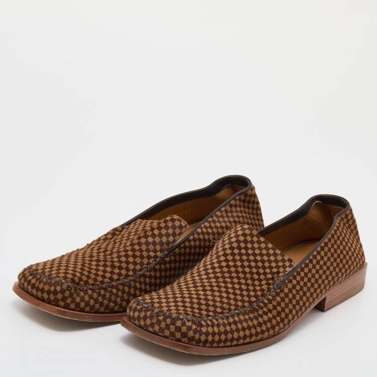 Men's Louis Vuitton Sandals, size 44 (Brown)