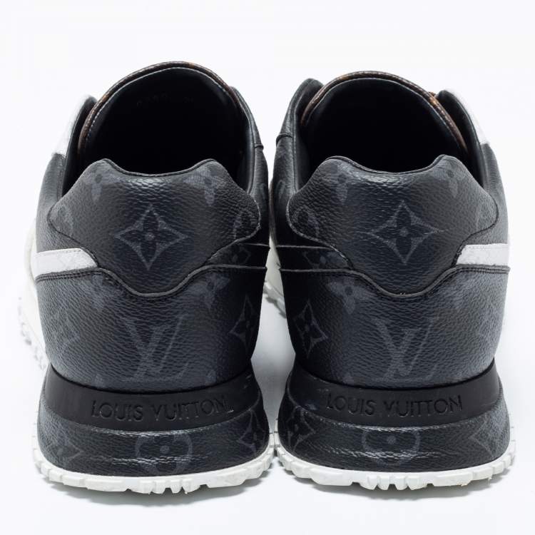 Pre Owned Louis Vuitton Multicolor Monogram Canvas Run Away Low Top Sneakers Size 43.5