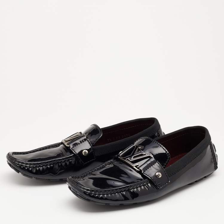 Louis Vuitton Patent Monte Carlo Loafers Good