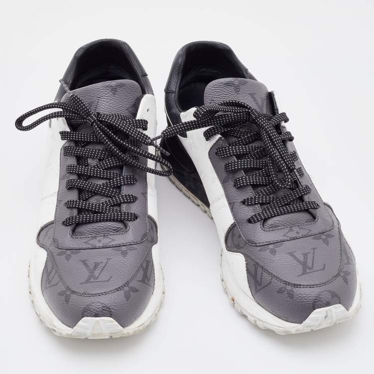 Pre Owned Louis Vuitton Tricolor Monogram Canvas Runaway Sneakers Size 42
