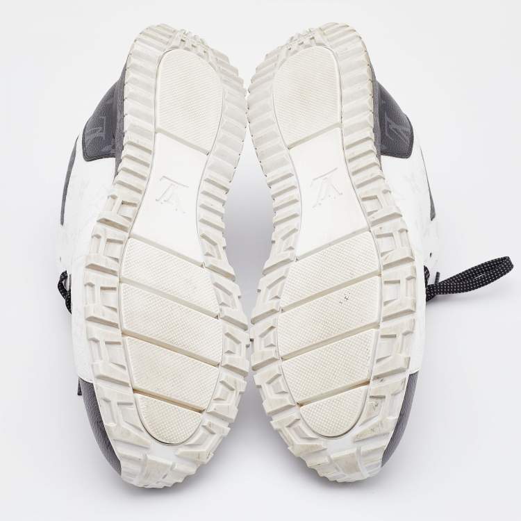 Pre Owned Louis Vuitton Tricolor Monogram Canvas Runaway Sneakers Size 42