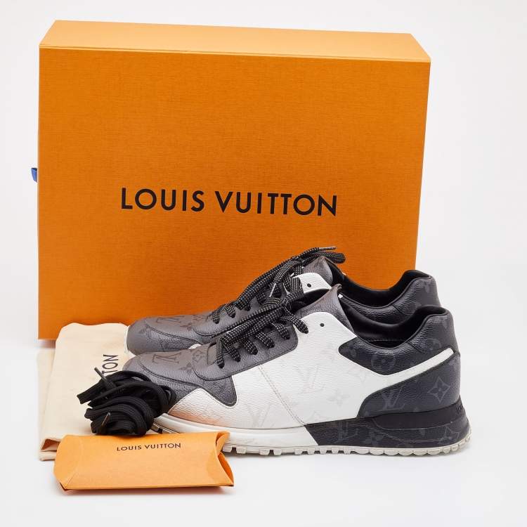 Pre Owned Louis Vuitton Tricolor Monogram Canvas Runaway Sneakers Size 42