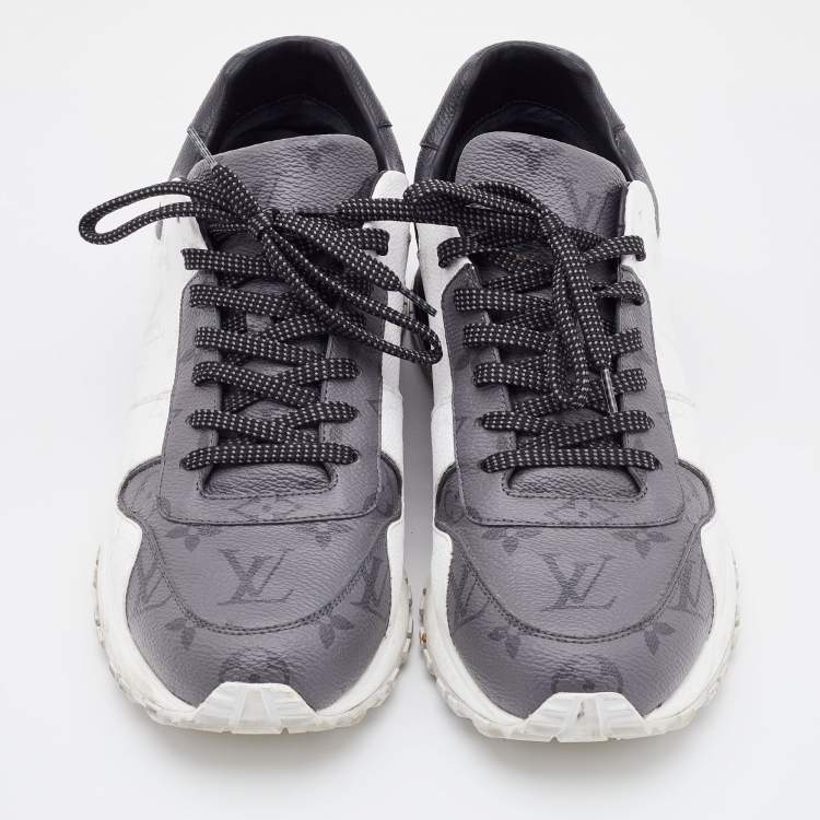 Pre Owned Louis Vuitton Tricolor Monogram Canvas Runaway Sneakers Size 42