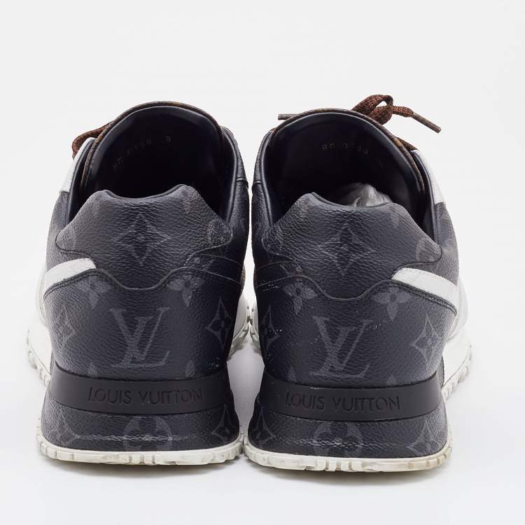 Pre Owned Louis Vuitton Tricolor Monogram Canvas Runaway Sneakers Size 42