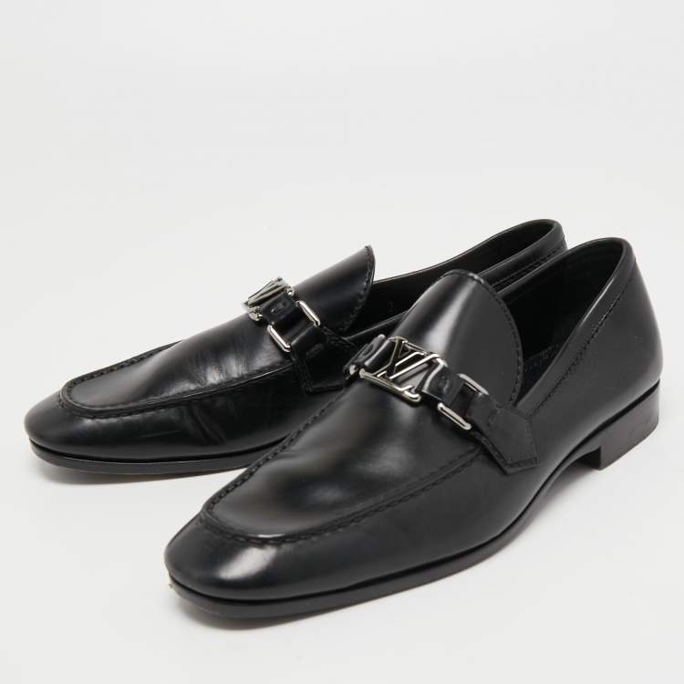 Louis Vuitton Men's Studded Leather Derby Shoes EU 42 UK 8 US 9 at