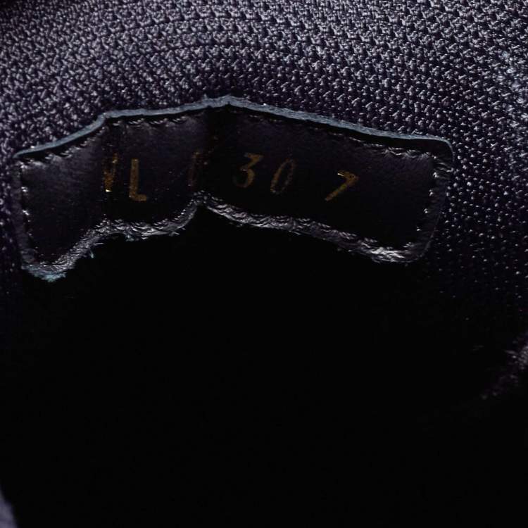 مملوكة مسبقًا Louis Vuitton Black Leather Empreinte Low Top Sneakers Size 41