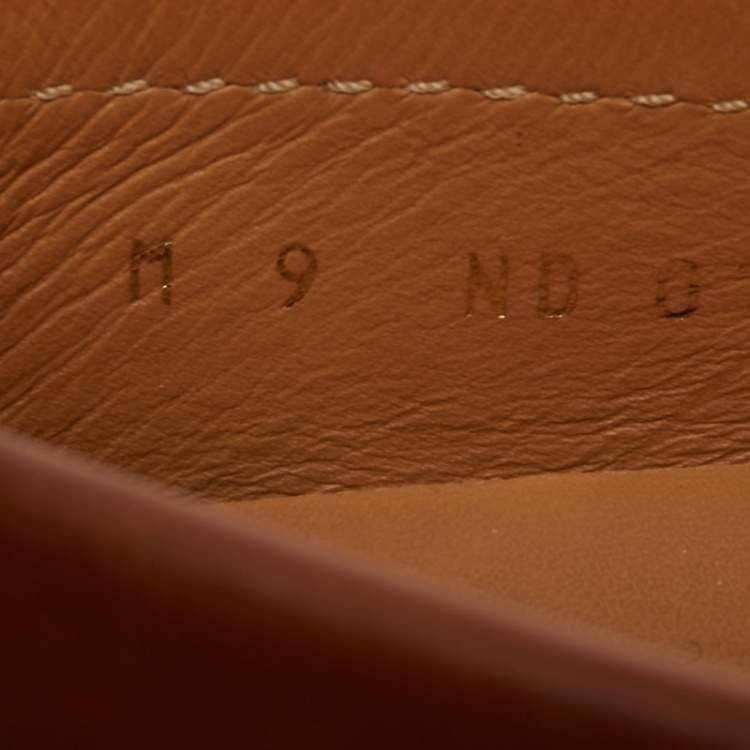 مملوكة مسبقًا Louis Vuitton Two Tone Leather Major Loafers Size 43