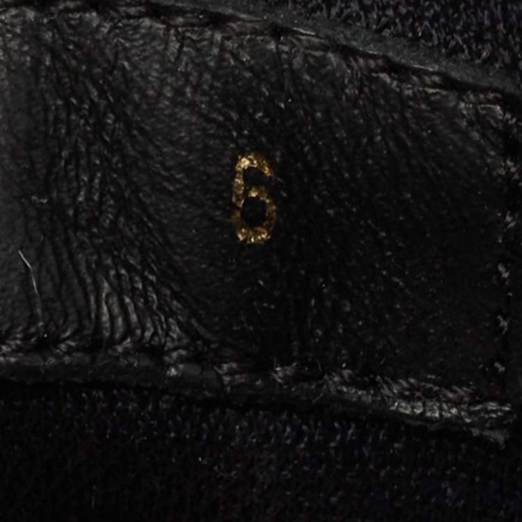 Pre Owned Louis Vuitton Brown Monogram Canvas and Leather Frontrow Low Top Sneakers Size 40