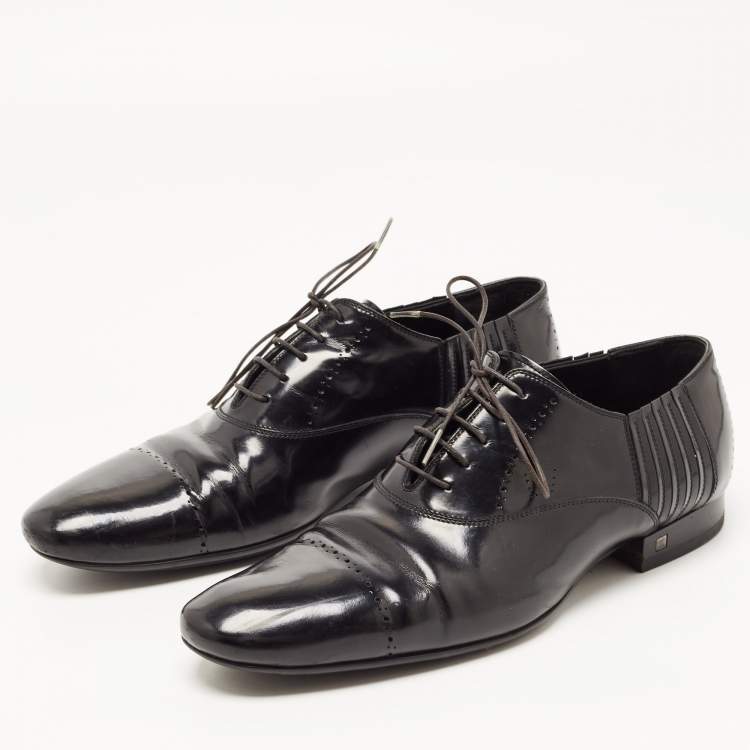 Louis Vuitton, Shoes, Louis Vuitton Navy Suede Brogues