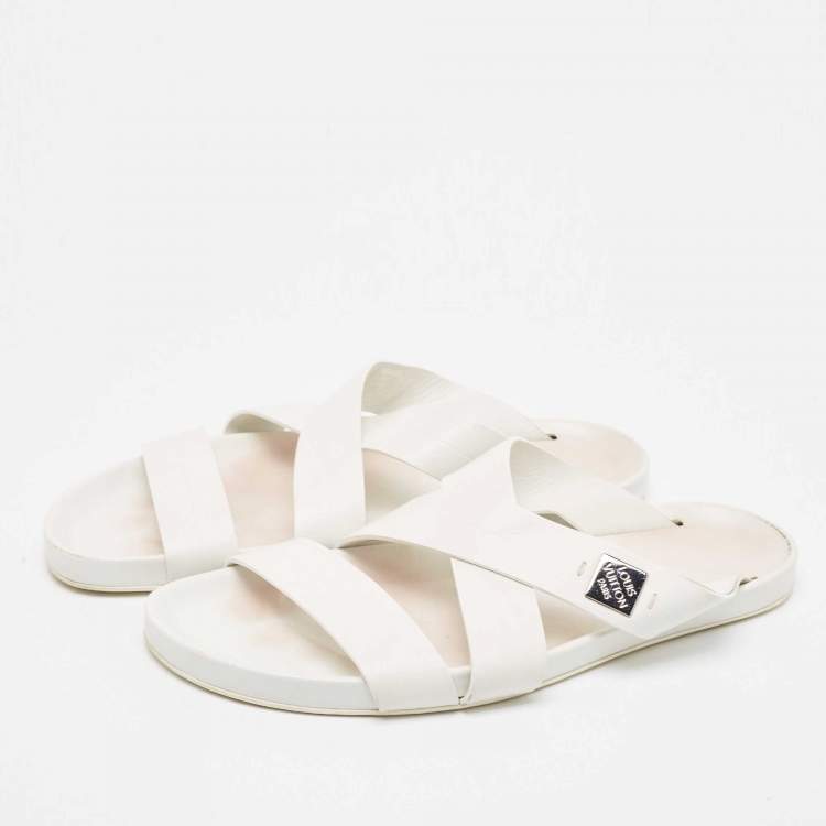 Louis Vuitton Slides - White