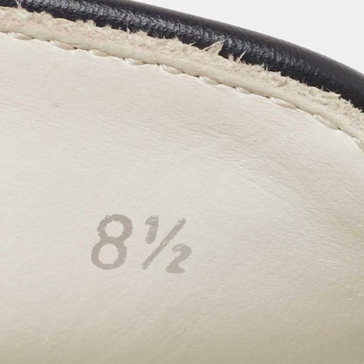 Pre Owned Louis Vuitton Black/Grey Monogram Canvas and Leather Slip On Sneakers Size 42.5