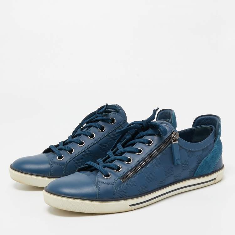 Louis Vuitton Damier Challenge Zip Up Sneakers Size 44 Louis