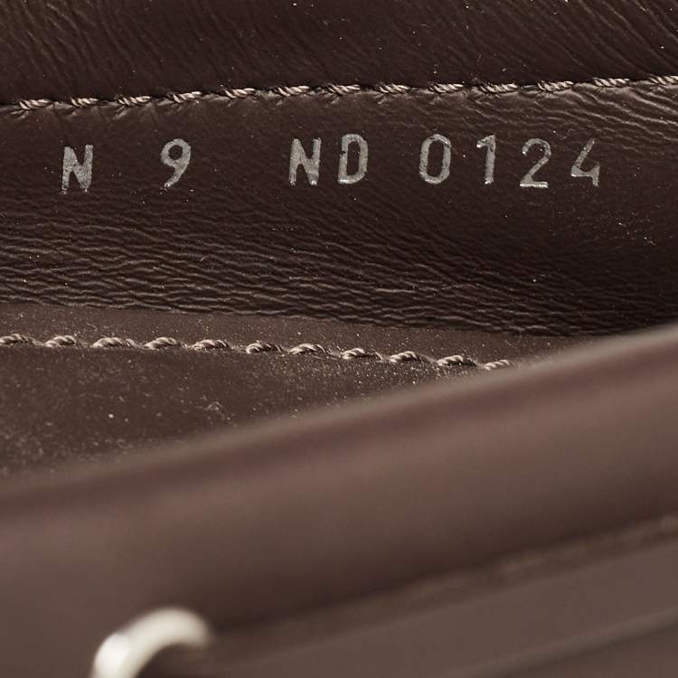 مملوكة مسبقًا Louis Vuitton Brown Suede and Leather Arizona Loafers Size 43