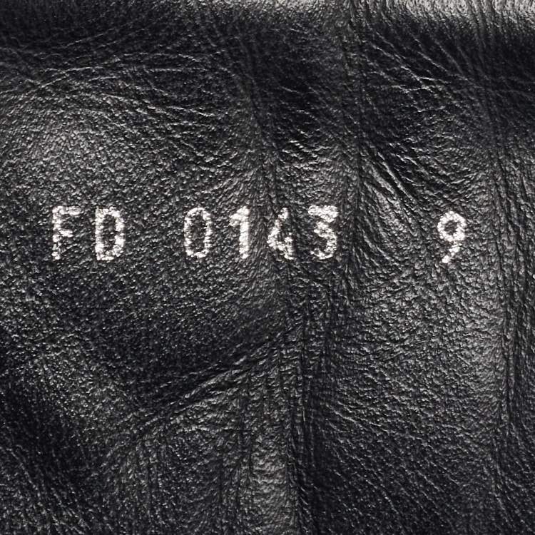 Pre Owned Louis Vuitton Black Leather and Fabric Oberkampf Boots Size 43