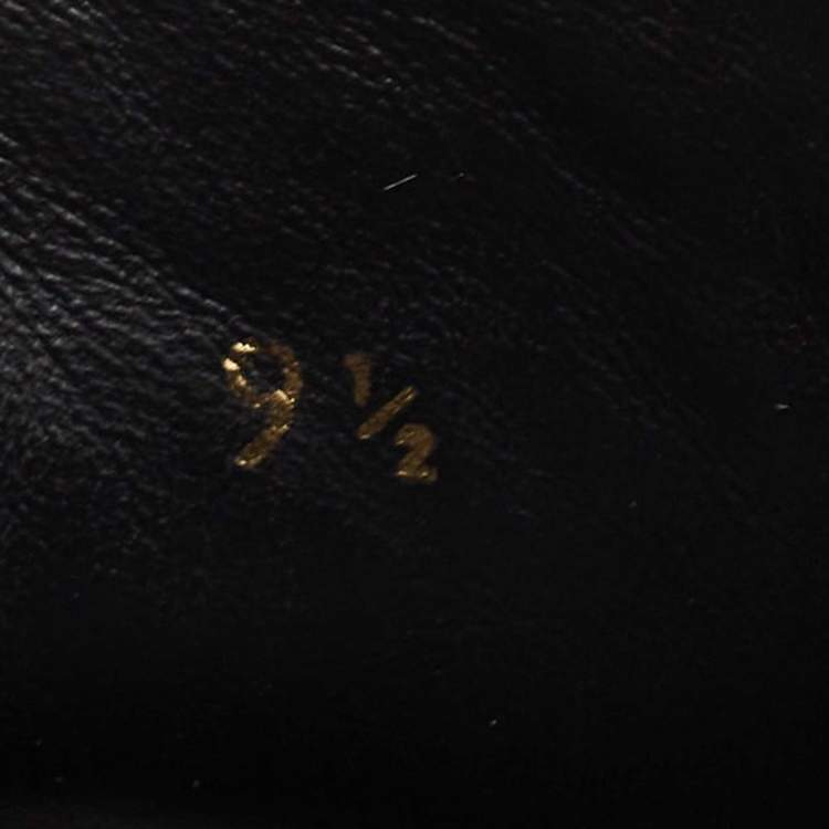 مملوكة مسبقًا Louis Vuitton Black Monogram Canvas and Leather Run Away Sneakers Size 43.5