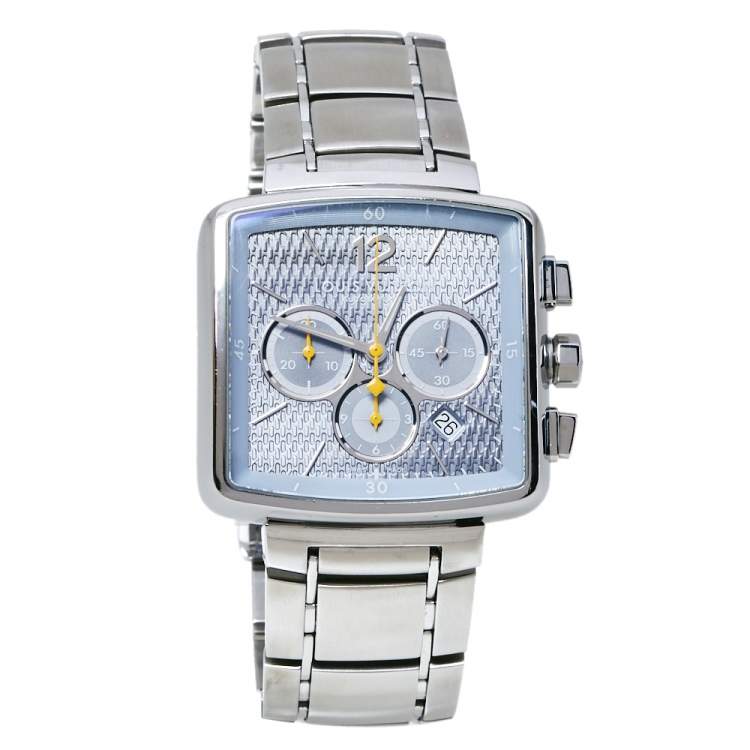 Louis Vuitton Silver Dial Steel Speedy Automatic Men'S Watch 40Mm Louis  Vuitton | The Luxury Closet