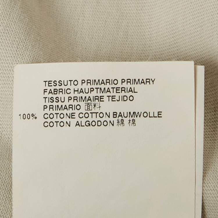 Pre Owned Maison Martin Margiela Grey Jersey Crewneck T-Shirt XL