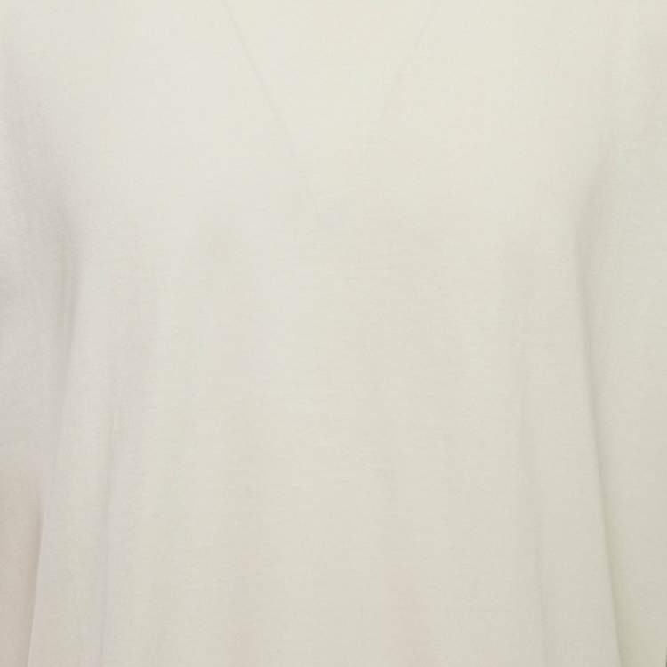 Pre Owned Maison Martin Margiela Grey Jersey Crewneck T-Shirt XL