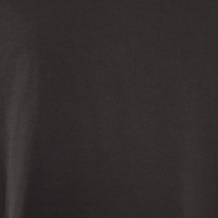 Pre Owned Maison Martin Margiela Anthracite Cotton Slim Fit T-Shirt L