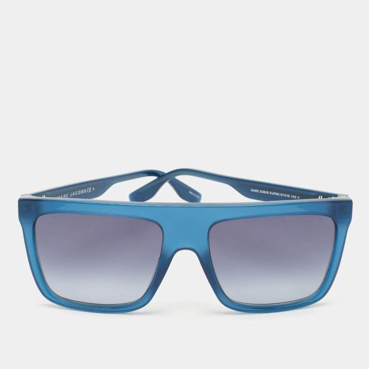 Pre Owned Marc by Marc Jacobs Blue/Black Gradient PJP90 Wayfarer Sunglasses