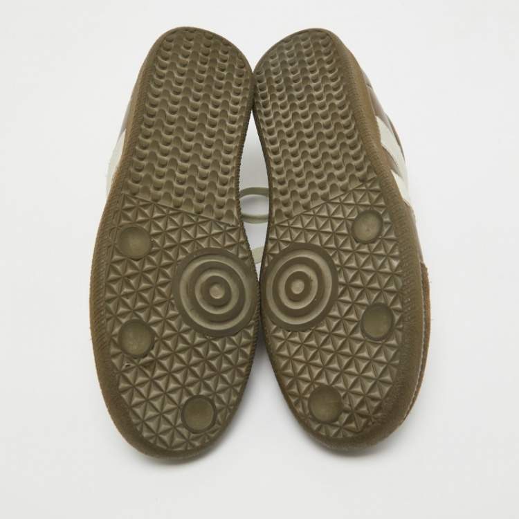 Pre Owned Marc Jacobs Brown Suede Low Top Sneakers Size 42