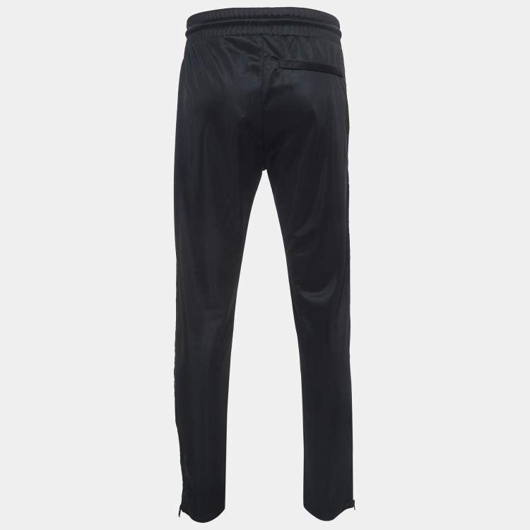 مملوكة مسبقًا Marcelo Burlon X Muhammad Ali Black Jersey Track Pants L