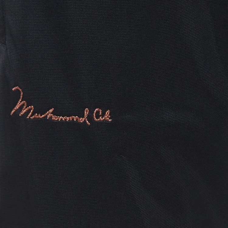 مملوكة مسبقًا Marcelo Burlon X Muhammad Ali Black Jersey Track Pants L