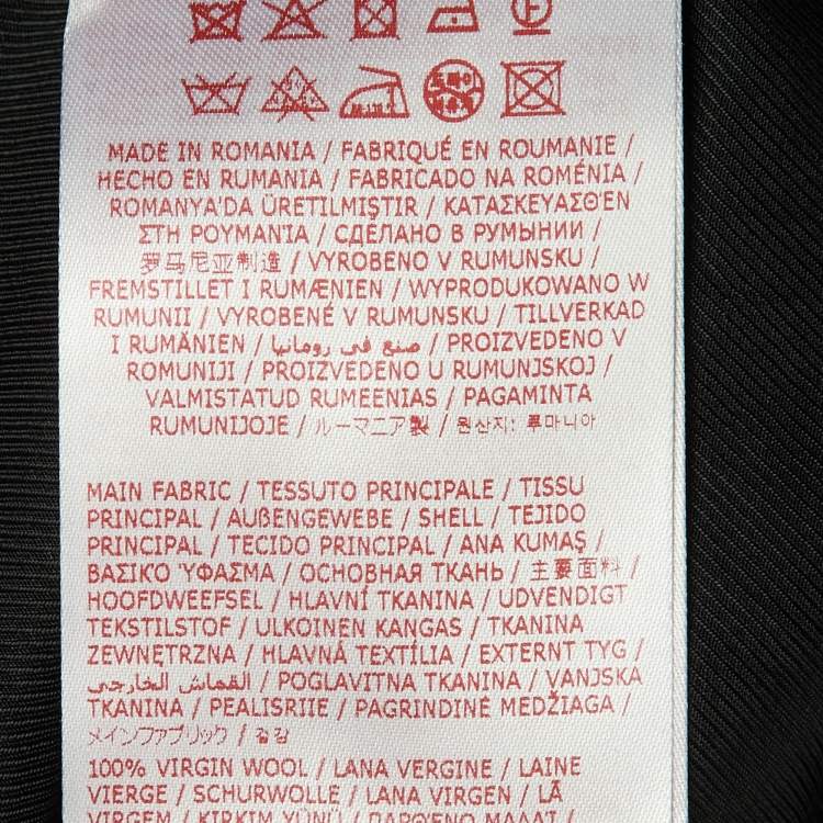 Pre Owned Marni Burnt Orange Wool Trousers M