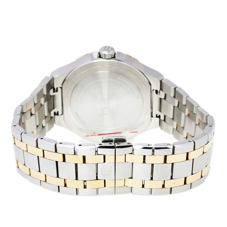 Maurice Lacroix Silver Two Tone Stainless Steel Aikon Ai Pvy