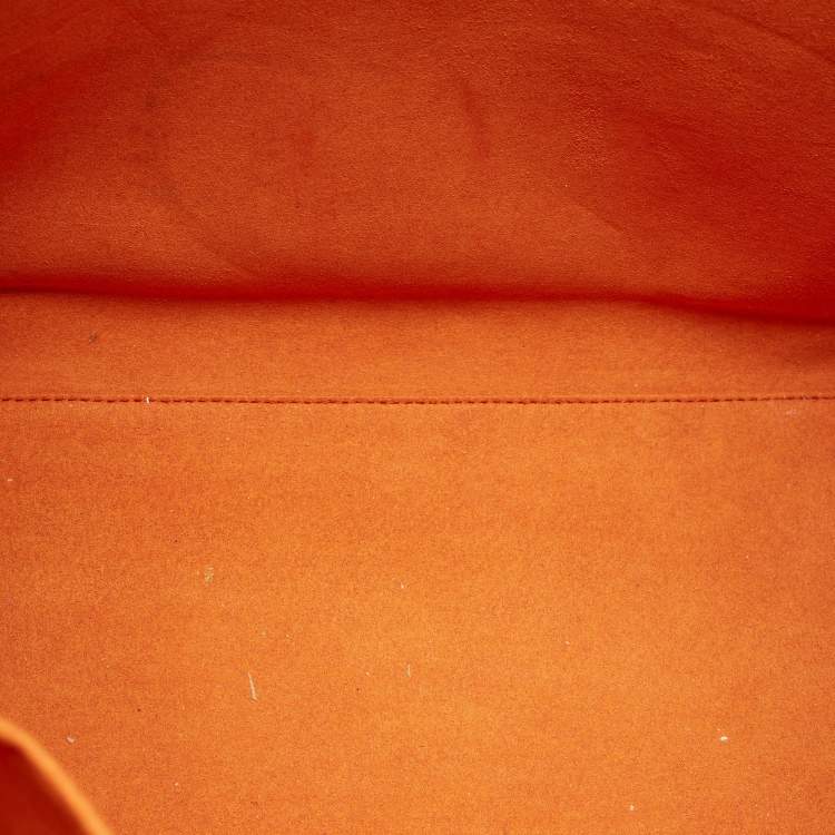 Pre Owned MCM Cognac Visetos Coated Canvas X-Large Muchen Tote