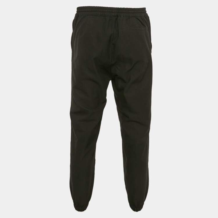 Pre Owned McQ by Alexander McQueen Black Denim Jogger Pants L