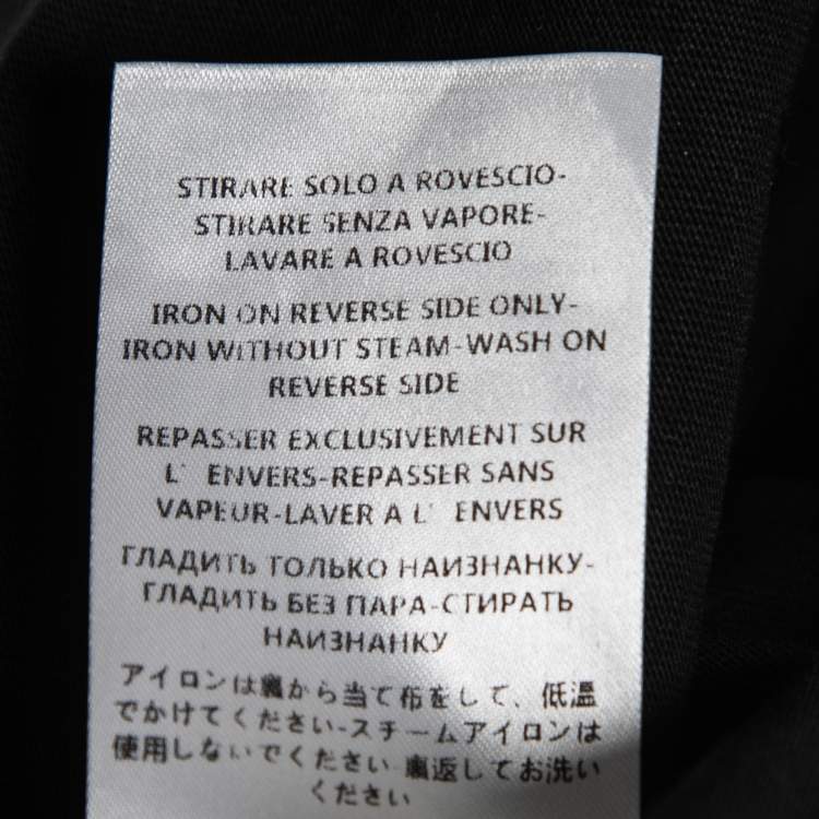 Pre Owned McQ by Alexander McQueen Printed Cotton Crewneck T-Shirt M