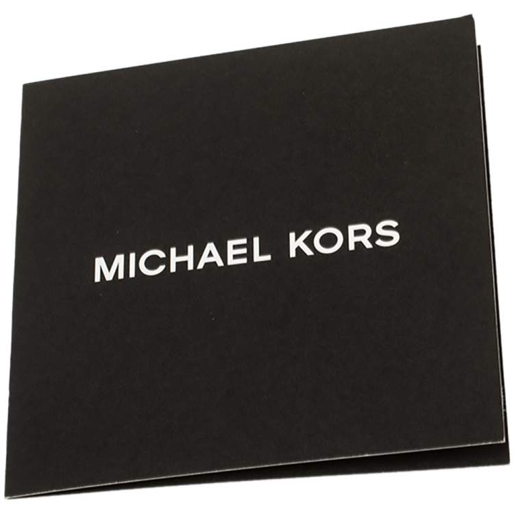 Pre Owned Michael Kors Blue/Black Nylon and Leather Kent Backpack