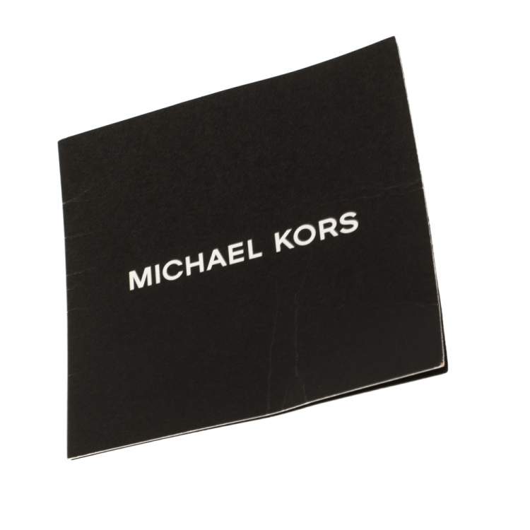 Pre Owned Michael Kors Sapphire Blue Nylon and Leather Kent Sport Convertible Backpack to Duffle Bag