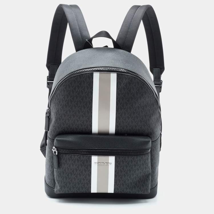 予約中！】 MICHAEL KORS MENS Logo Stripe Backpack