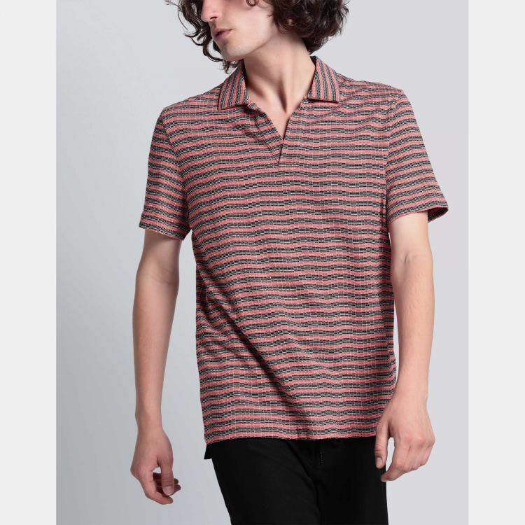 Pre Owned Missoni Multicolor Knit Polo Shirt XXL