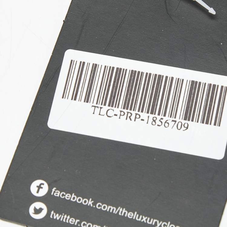 Pre Owned Miu Miu Brown Leather Buckle Belt 80CM