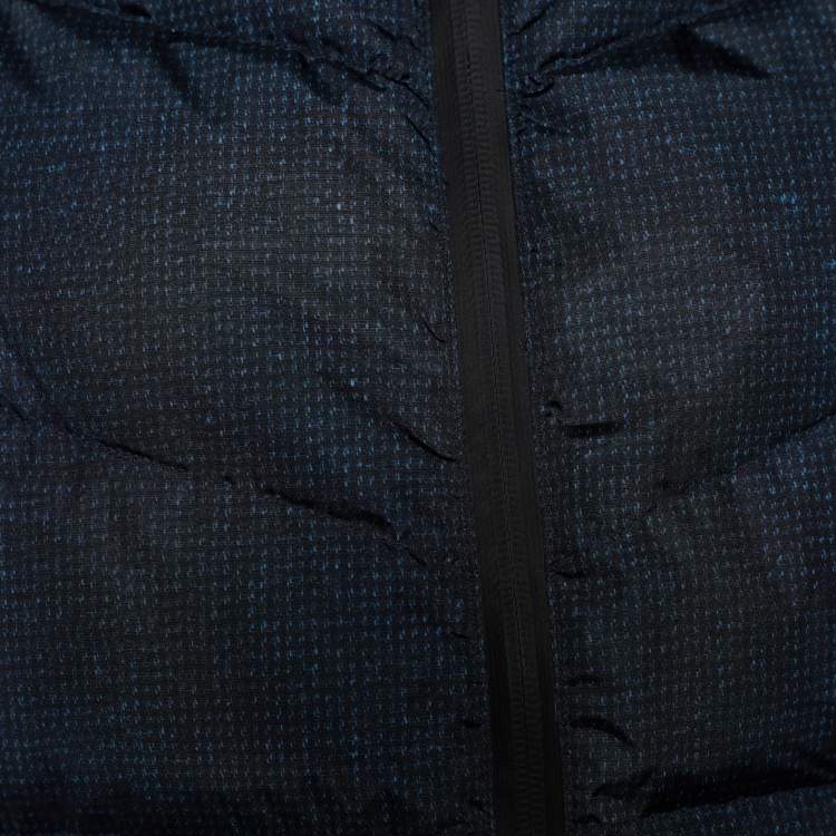 Pre Owned Moncler Grenoble Printed & Down Quilted Kostemberg Vest L