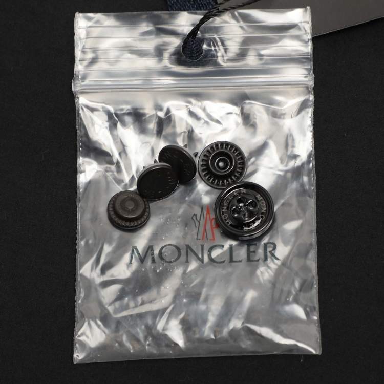 Pre Owned Moncler Black Cotton Trouser XXL