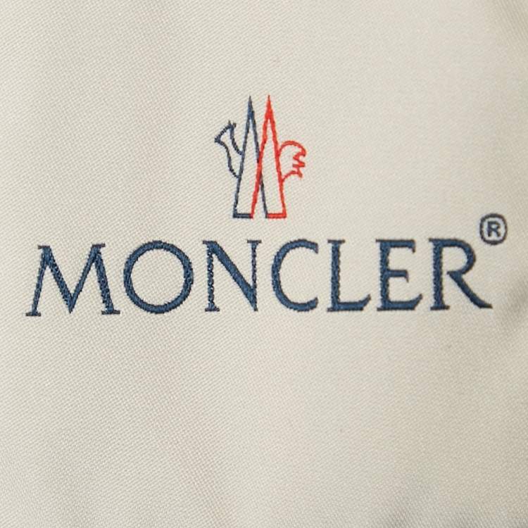 Pre Owned Moncler Black Nylon Hooded Zip-Up Jean-Claude Jacket M