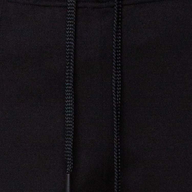 Pre Owned Moncler Black Knit Zipper Detail Pants M