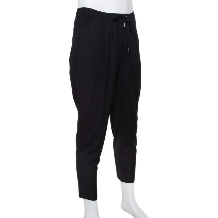 Moncler Cotton Sweatpants - Black