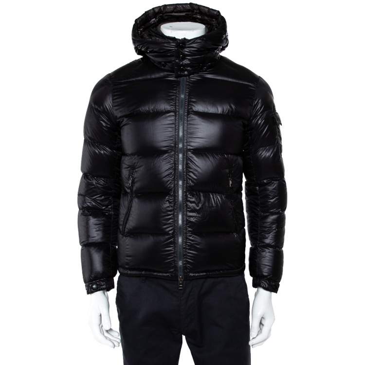 Moncler Black Quilted Synthetic Hooded Zin Jacket XS Moncler | The Luxury  Closet