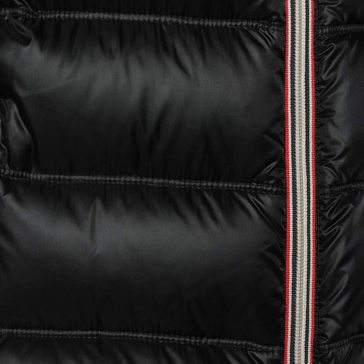Pre Owned Moncler Back Quilted Synthetic Gaston Puffer Jacket L