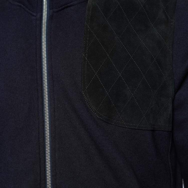 Pre Owned Moncler Gamme Bleu Blue Cotton Hoodie XL