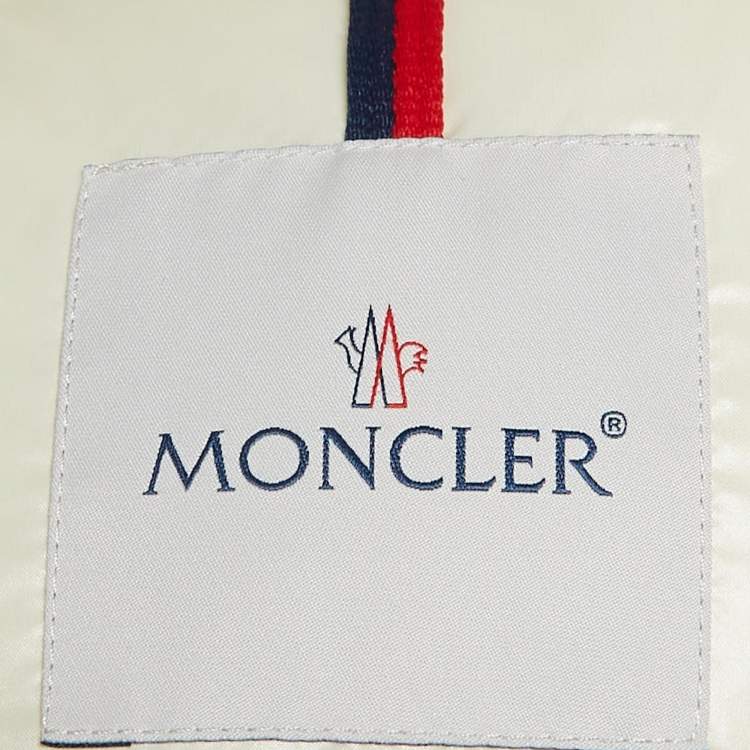 Pre Owned Moncler Cadenet Colorblocked Synthetic Puffer Down Gilet XL