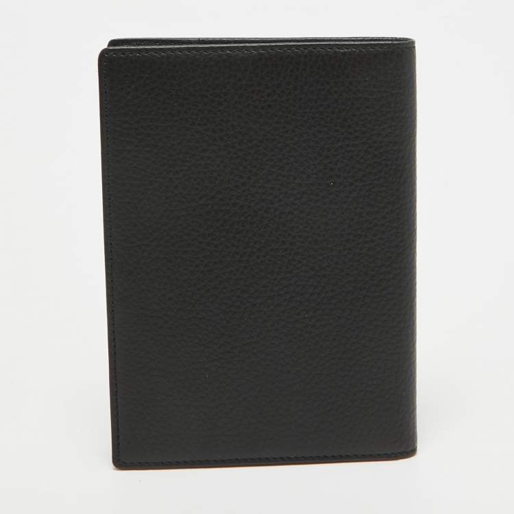 Pre Owned Montblanc Black Leather Meisterstück Passport Holder