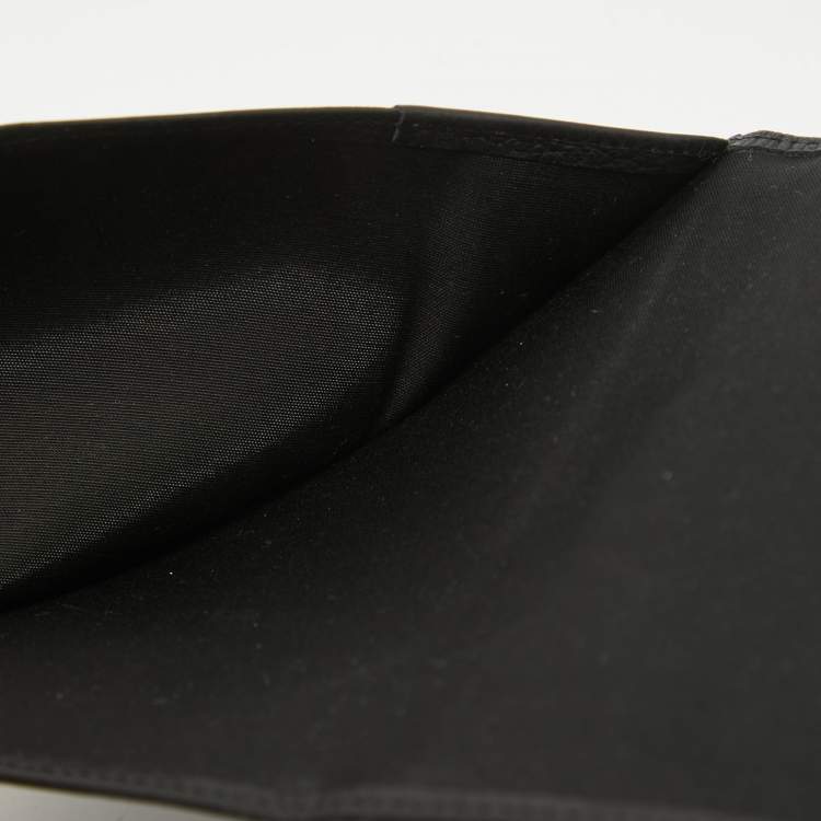 Pre Owned Montblanc Black Leather Meisterstück Passport Holder