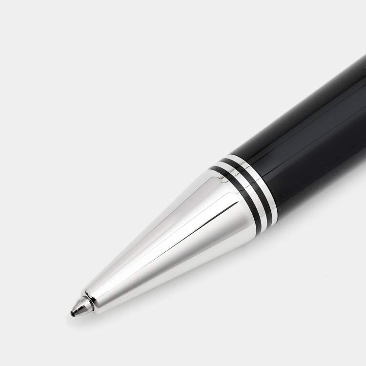 Pre Owned Montblanc John F. Kennedy Special Edition Resin Silver Tone Ballpoint Pen